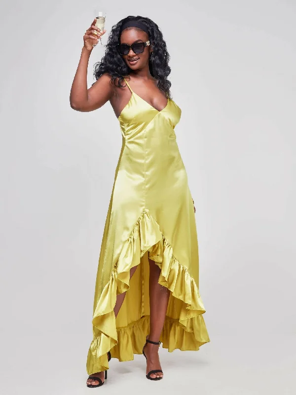 Fauza Design Neema Maxi Dress - Yellow