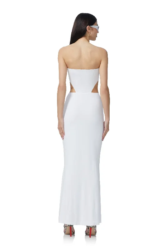 Livia Maxi Dress - Bright White