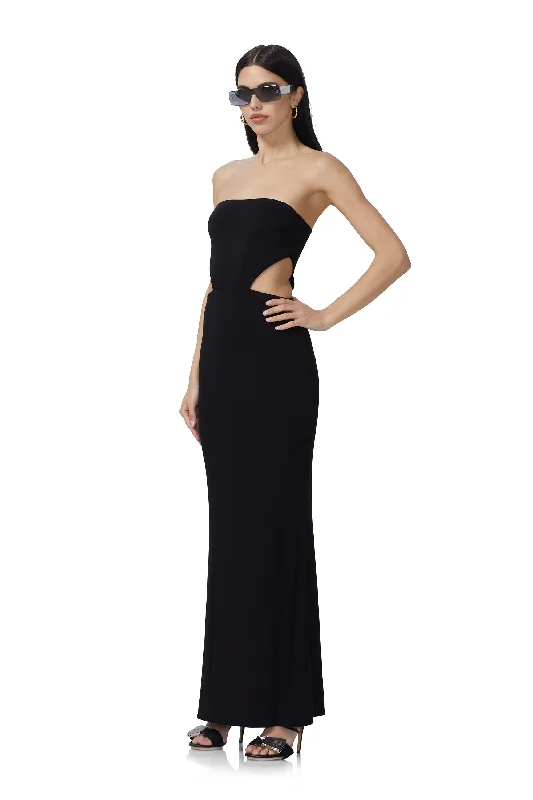 Livia Maxi Dress - Noir