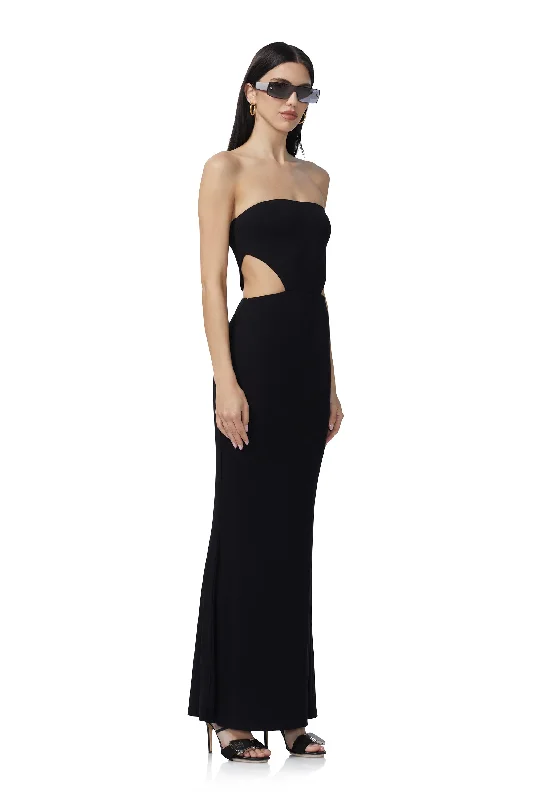 Livia Maxi Dress - Noir