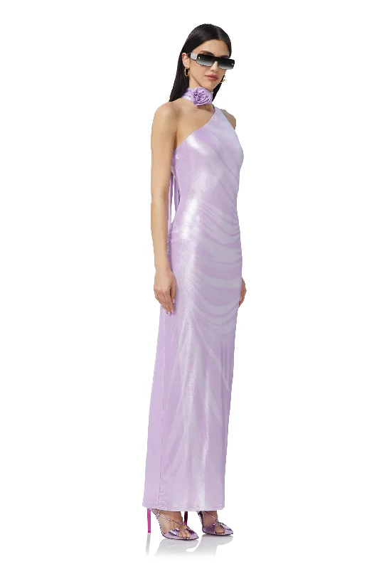 Savoy Maxi Dress - Orchid Shine Drape