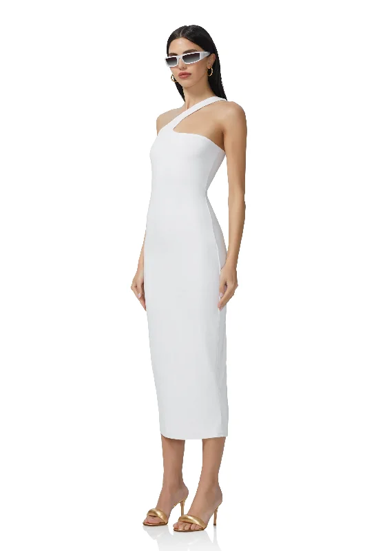 Sloane Midi Dress - Bright White