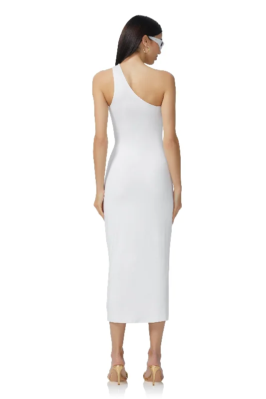 Sloane Midi Dress - Bright White