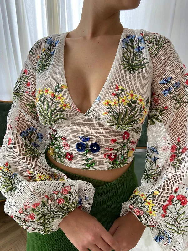 The Wildflowers Blouse