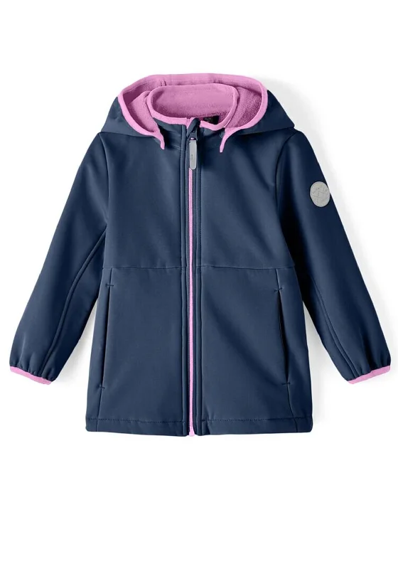 Name It Kid Girl Malta Softshell Jacket, Insignia Blue