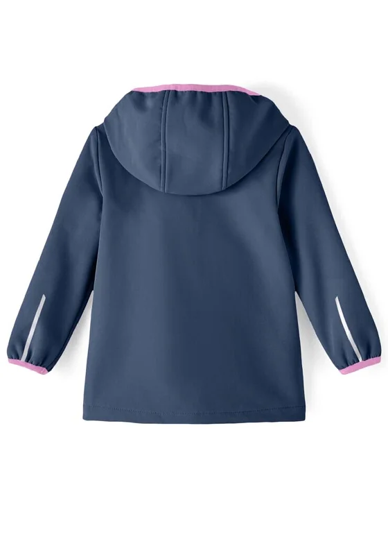 Name It Kid Girl Malta Softshell Jacket, Insignia Blue