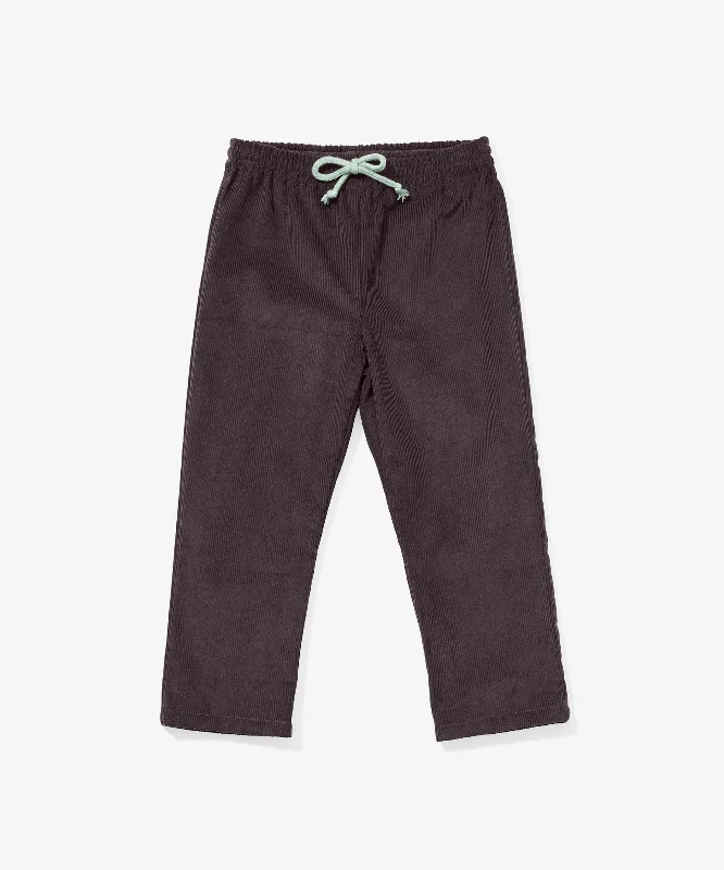 Bowie Pant, Charcoal Corduroy