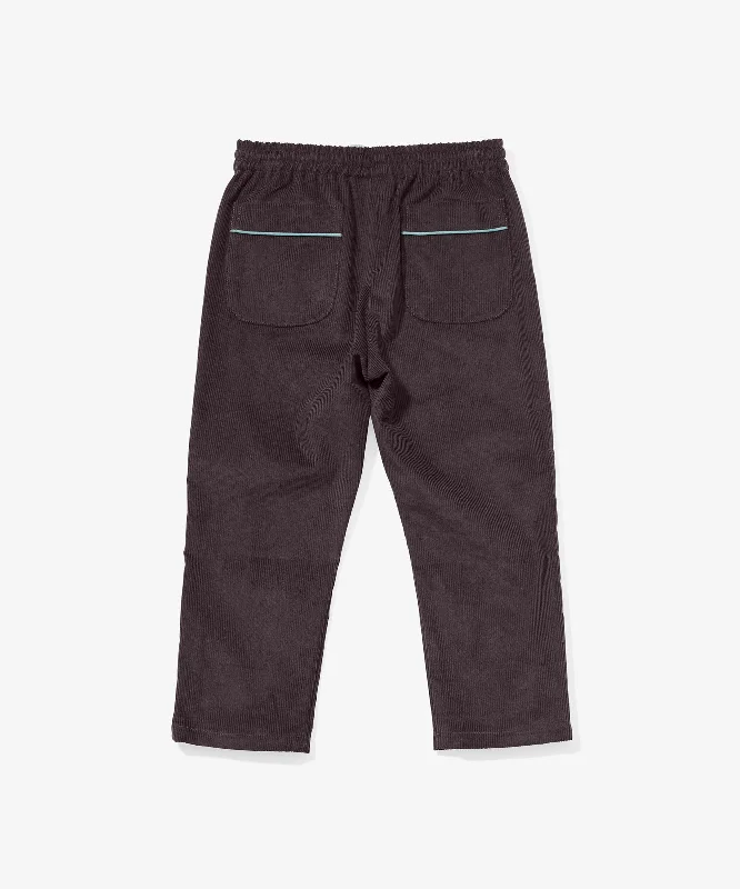 Bowie Pant, Charcoal Corduroy