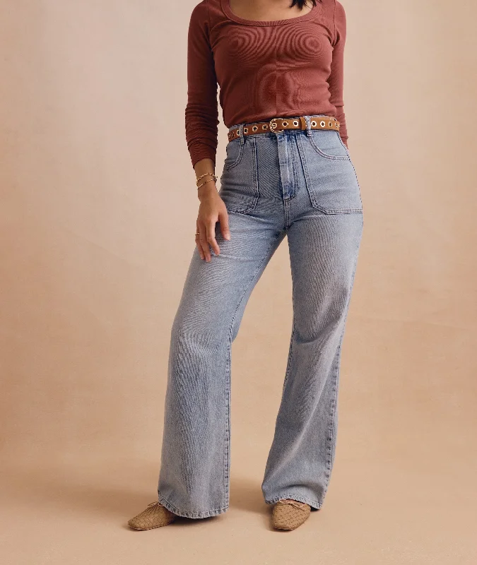 Bridget Denim Flare Pant