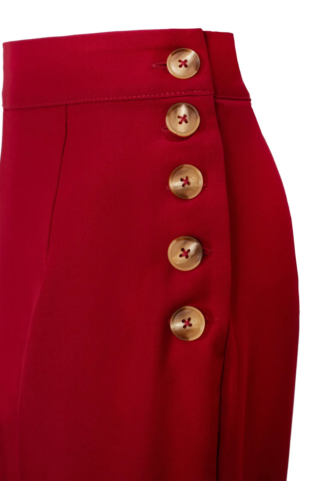 Ginger Swing Trousers - Red