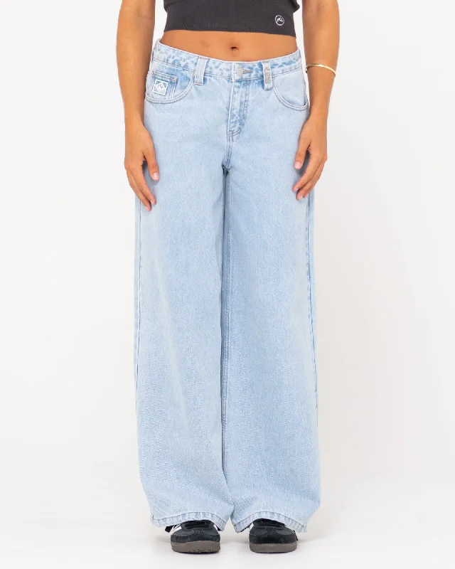 Low Rise Super Wide Leg Jean