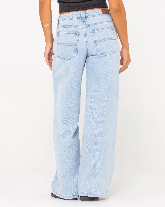 Low Rise Super Wide Leg Jean