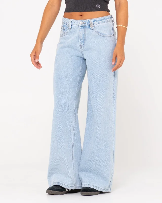 Low Rise Super Wide Leg Jean