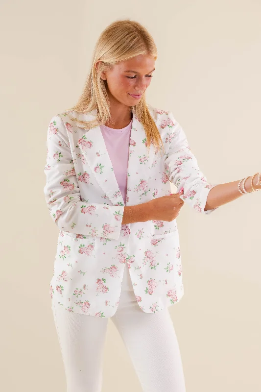 My Dearest Love Blazer-Pink