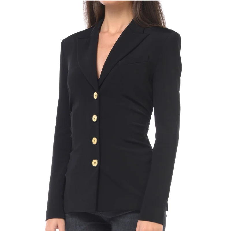 PINKO Black Viscose Suits & Blazer