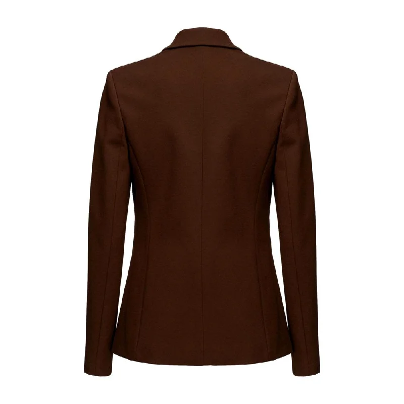 PINKO Brown Viscose Suits & Blazer