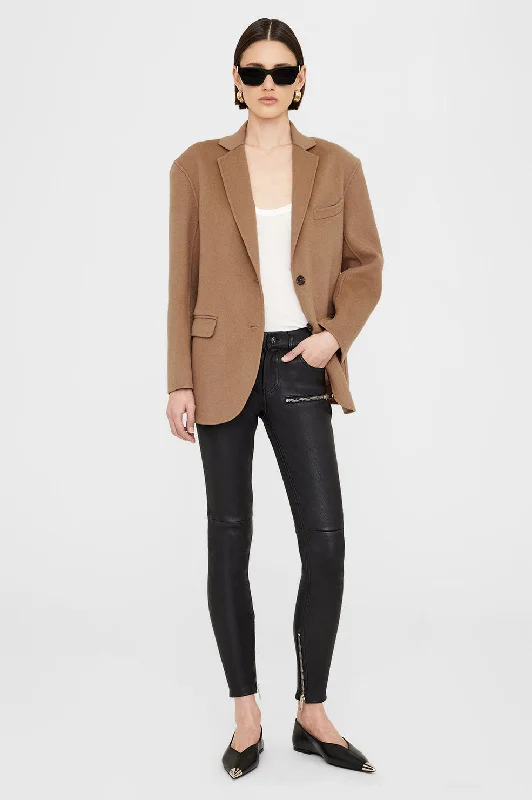 Quinn Blazer - Camel Cashmere Blend