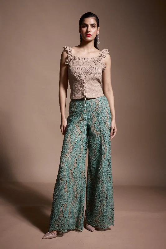 Sequin Lace Pant