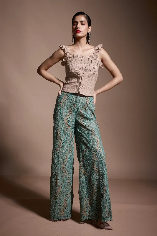 Sequin Lace Pant