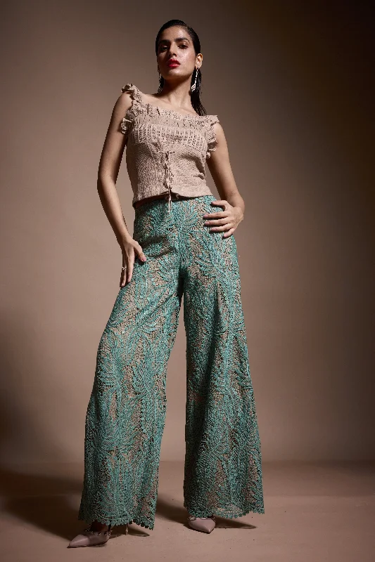 Sequin Lace Pant