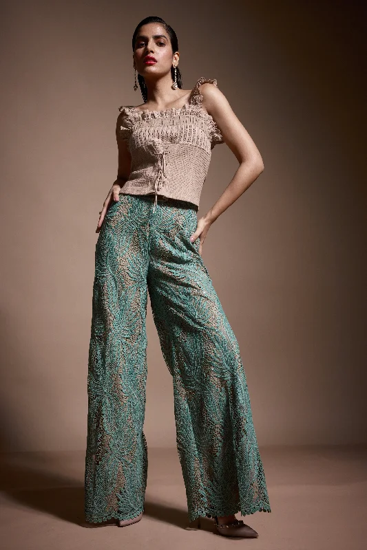 Sequin Lace Pant