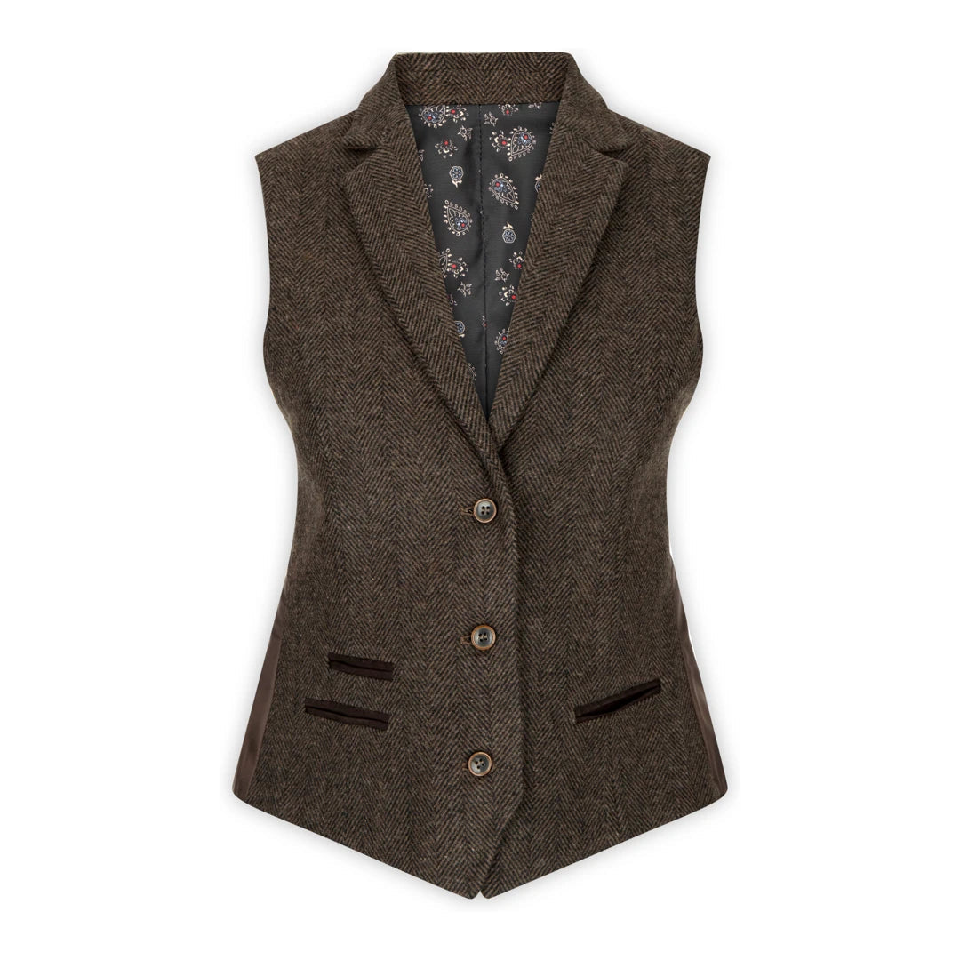 Brown / UK 10 / Waistcoat