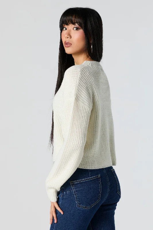 Solid Knit Sweater