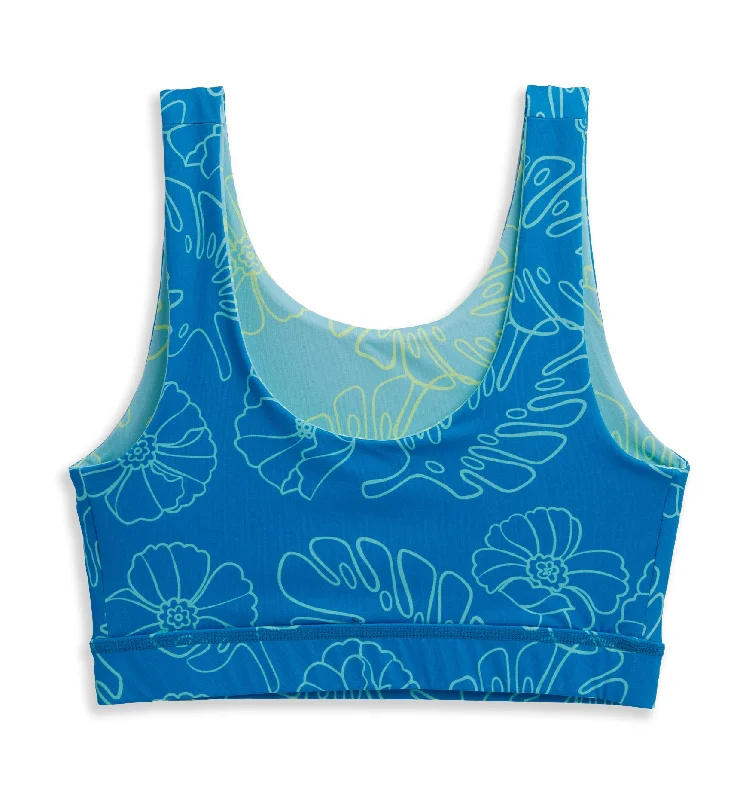 Swim Reversible Sport Top LC - Keep Palm