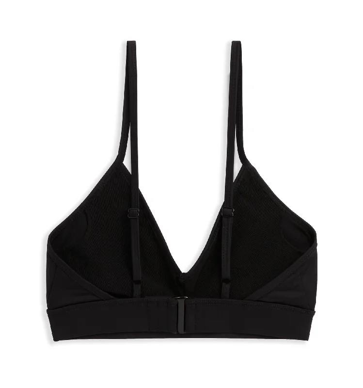 Swim Triangle Top - Black