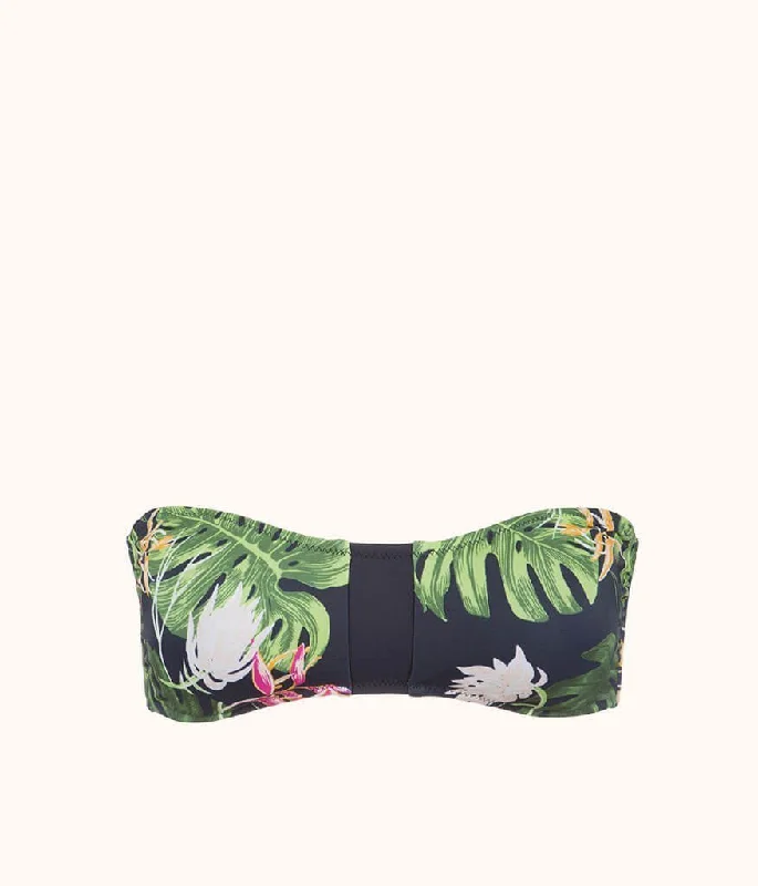 The Bandeau - Print: Poolside Print