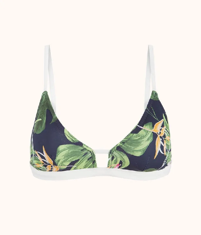 The Bralette - Print: Poolside Print