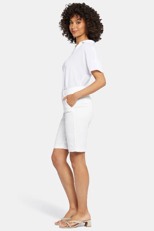 Bermuda Shorts - Optic White