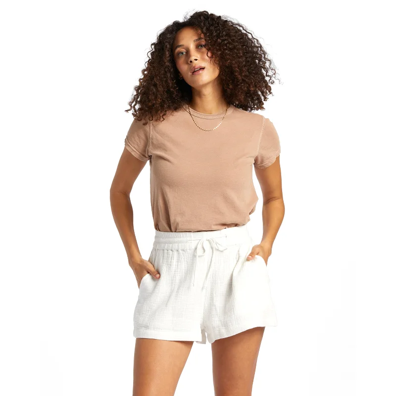 Day Tripper Elastic Waist Shorts