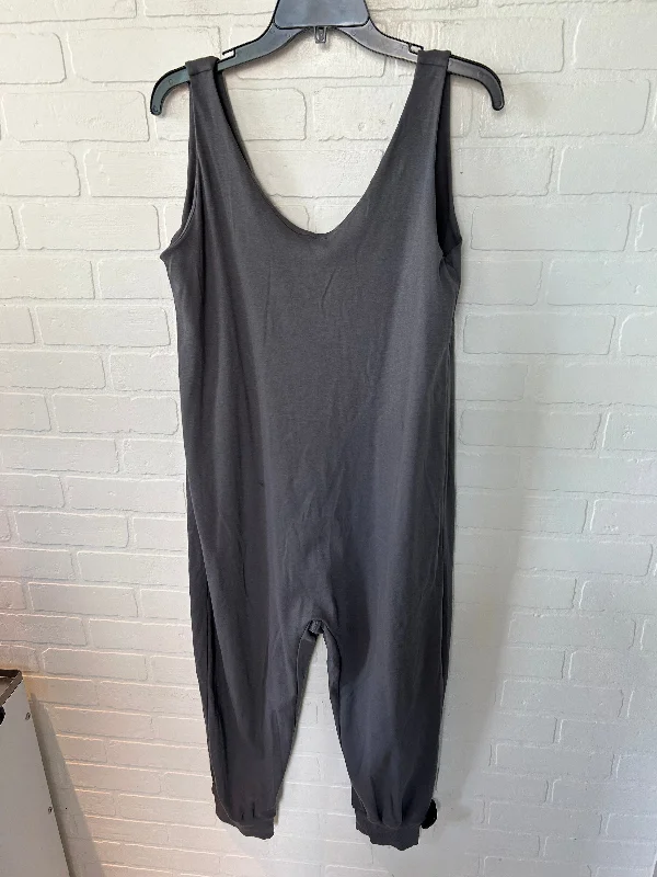 Jumpsuit By Eileen Fisher In Grey, Size: M