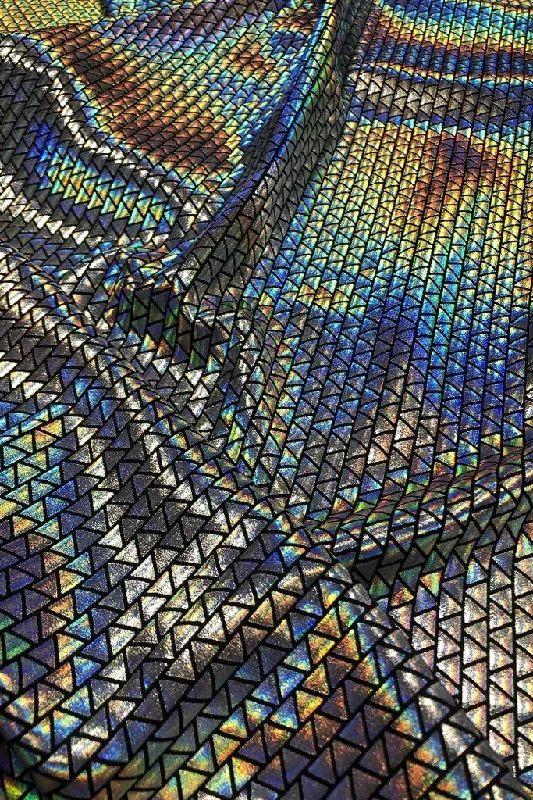 PRISM Holographic Mini Rave Skirt