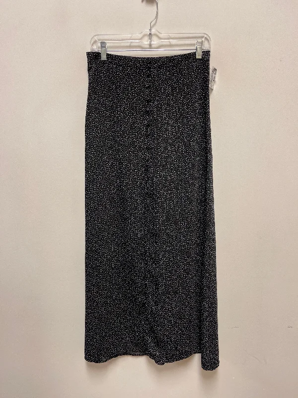 Skirt Maxi By Laundry In Black & White, Size: 4