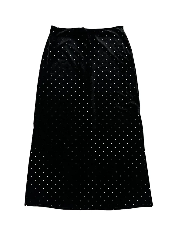 Skirt Maxi By Lush In Black, Size: 6