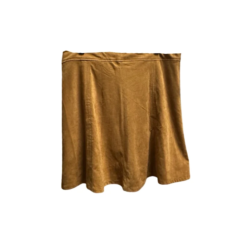 Skirt Mini & Short By Loft In Brown, Size: 12