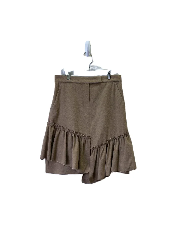 Skirt Mini & Short By Max Mara In Tan, Size: 12