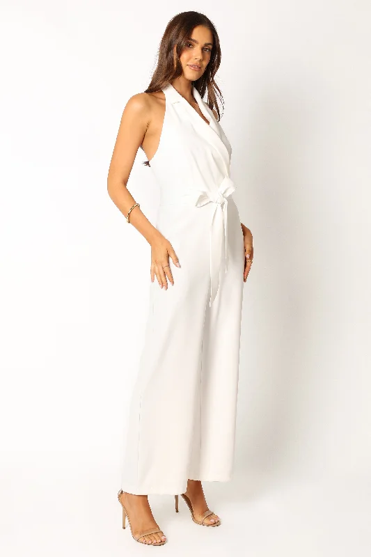 Tally Jumpsuit - White